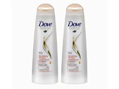 Dove Shampoo Nourishing Oil Care 2X400ML Prm - view 1