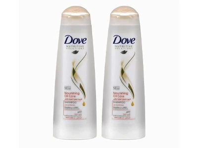 Dove Shampoo Nourishing Oil Care 2X400ML Prm