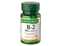 Nature's Bounty Vitamin B-2 100Mg Capsules 100'S