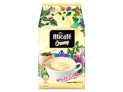 Alicafe Instant Coffee 3In1 Creamy White 10 pcs 25 gm - view 1