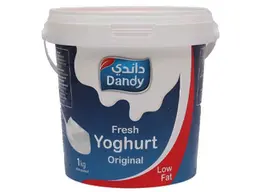 Dandy Low Fat Fresh Yoghurt Original 1Kg