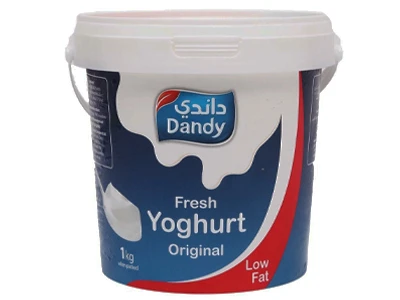 Dandy Low Fat Fresh Yoghurt Original 1Kg