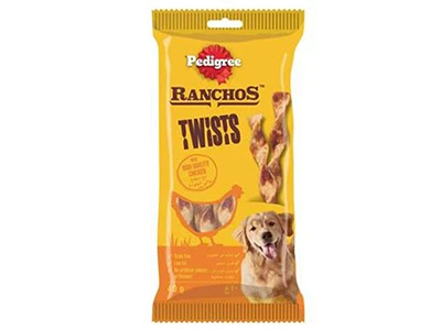 Pedigree Ranchos Twist Dog Food  40G