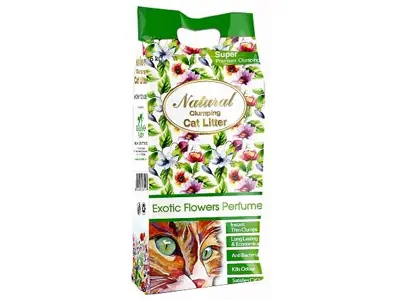 Natural Cat Litter Exotic Flowers Perfume 5Kg - view 1