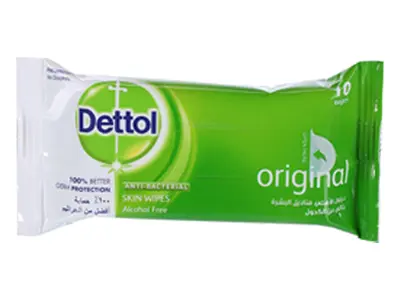 Dettol Anti Bacterial  Wipes 10'S  - view 1
