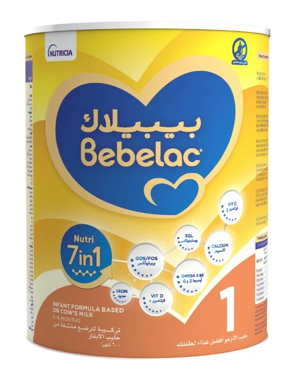 Bebelac Milk Nutri 7in1 1 From 0-6 Months 400 Gm