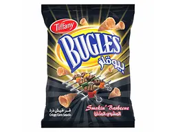 Bugles Smokin Barbeque Crispy Corn Chips 65G