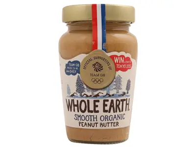 Whole Earth Organic Smooth Peanut Butter 340G - view 1