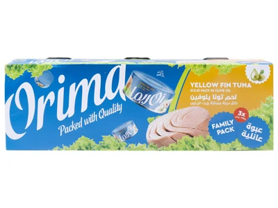 Orima Tuna In Olive Oil 170Gx3 