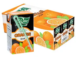 Al Rabie Orange Juice Drinks 27 pcs 250 ml