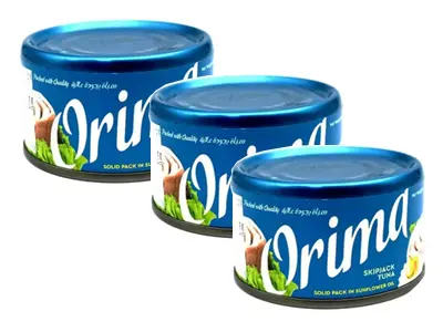 Orima Skipjack Tuna Sunflower Oil 3X170G Prm - view 1