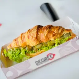 Falafel with Chickpeas & Pickles Croissant