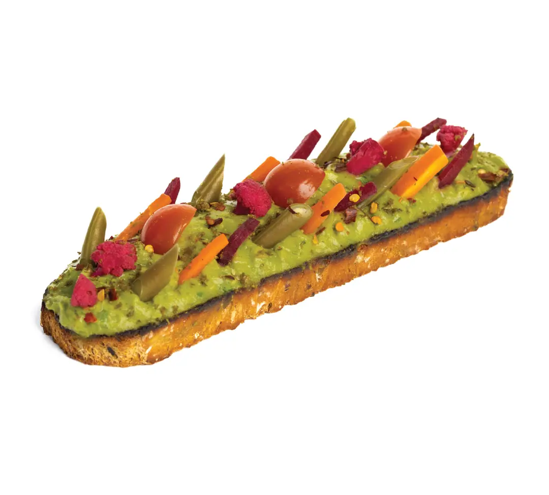 Avocado Pickled Toast