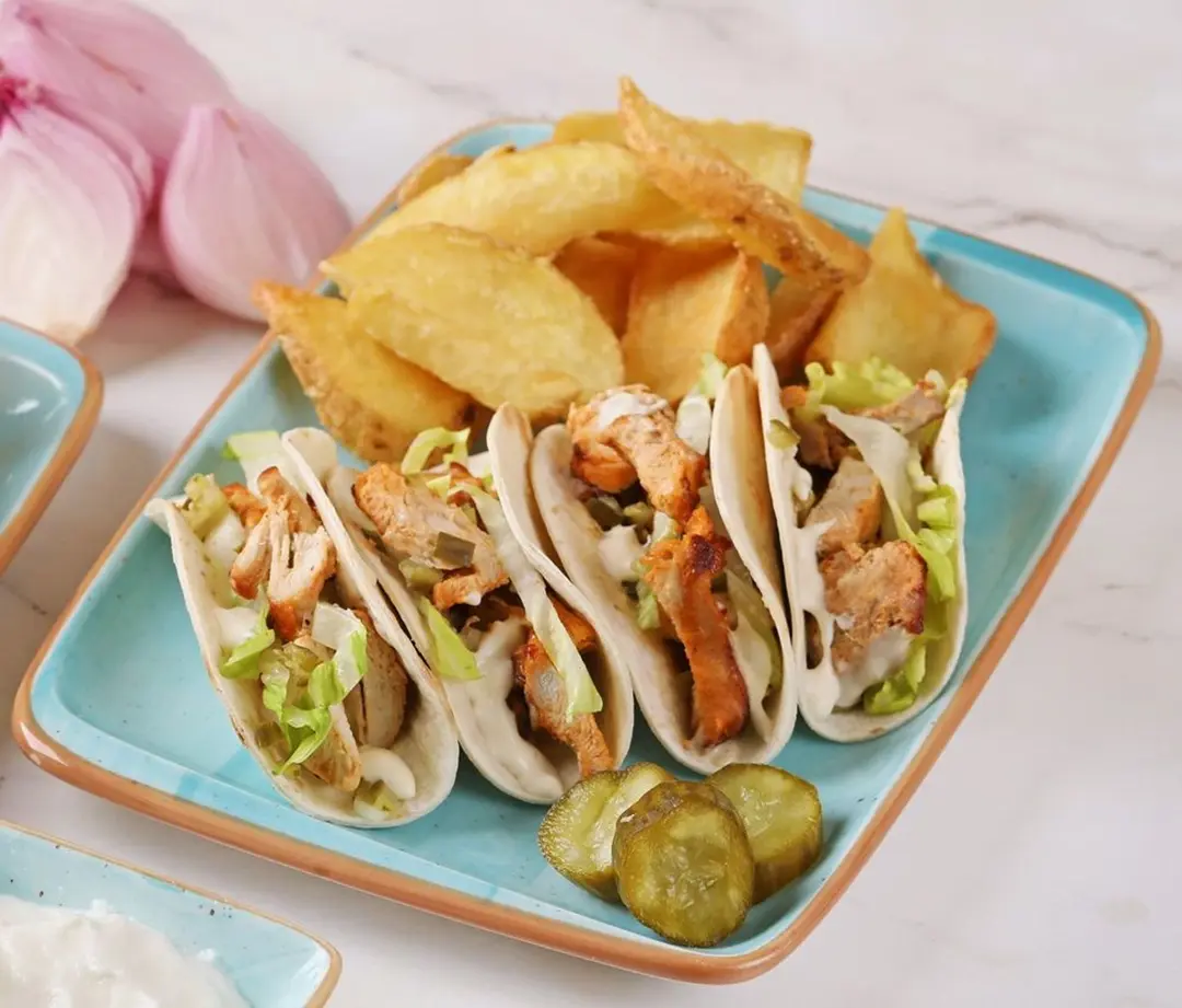 Chicken Shawarma Tacos