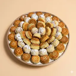 صينية معمول مشكل مناسبات