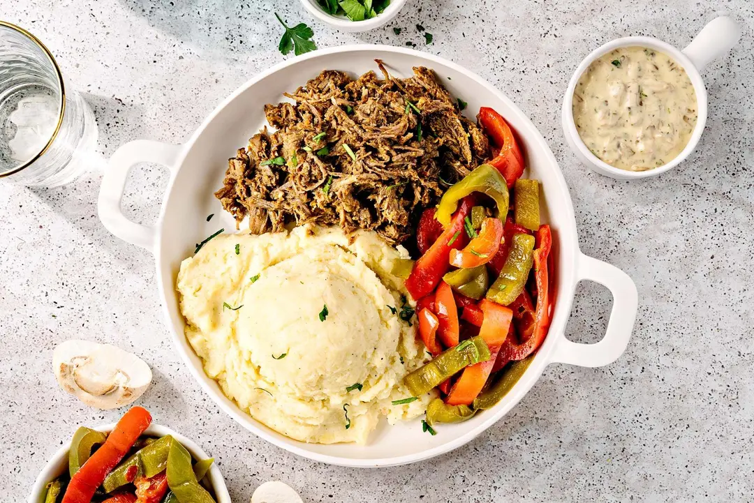 Barbacoa Mashed Potato Bowl