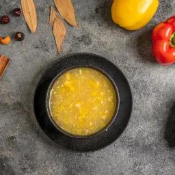 Sweet Corn Soup with Vegetables