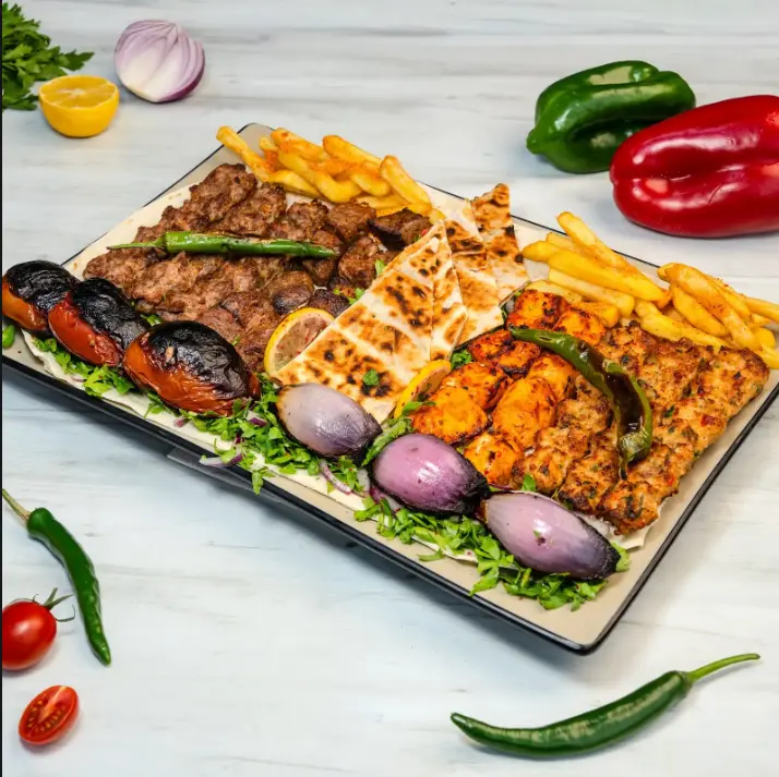 Mixed grill tray