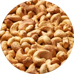 كاجو غير محمص