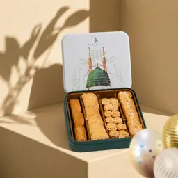 علبة بقلاوة تنك ميني ( المدينة )