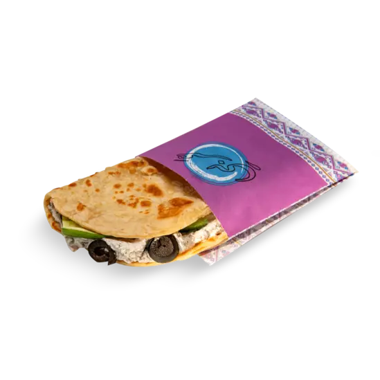 خبزه جبنة بالنعناع