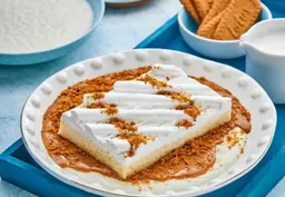 Rice cream with milk and lotus