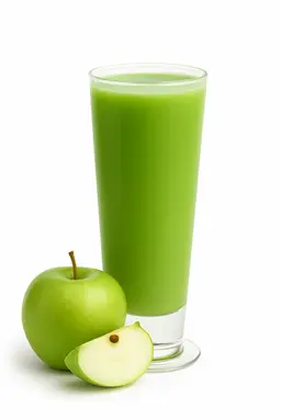 عصير تفاح أخضر
