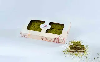 Pistachio Cream Basbousa