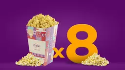 Ultimate Popcorn Bundle x8