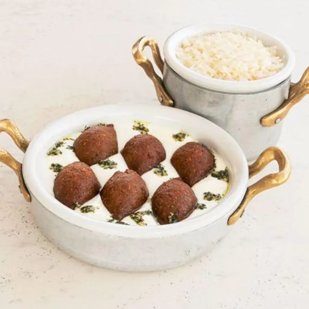 Kibbeh in Yogurt Sauce