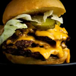 Angus Triple Smash Burger