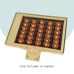 Large Chocolate Flower Sablé Box – VIP