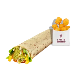 Falafel Sarouk and Potato Pops