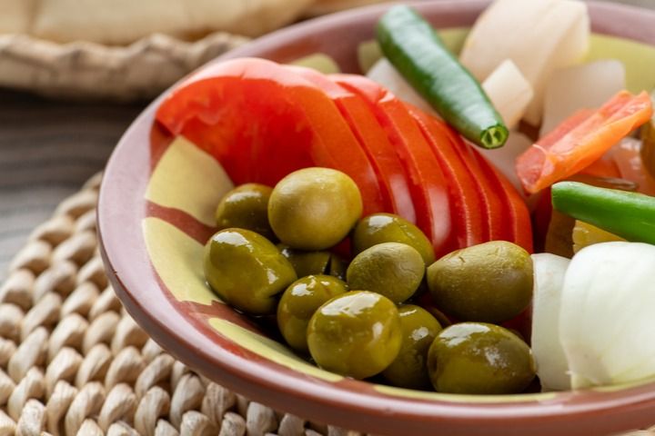 طبق خضار
