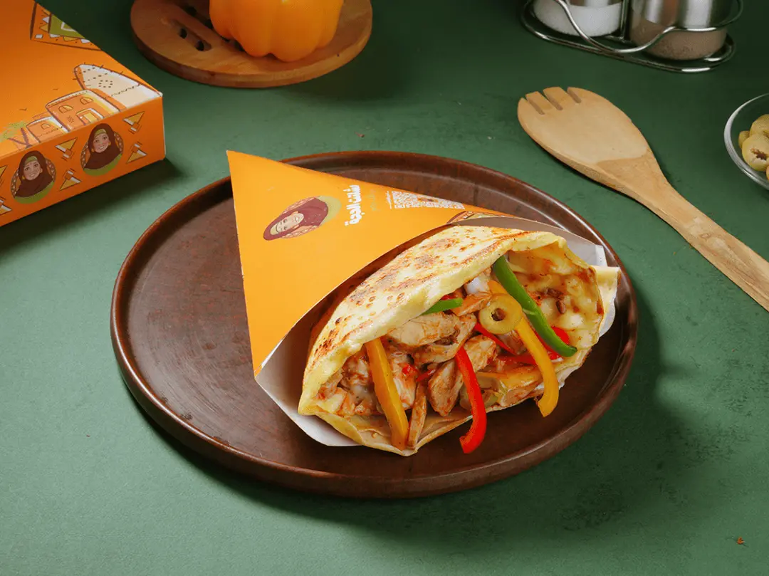 Chicken Fajita Crepe