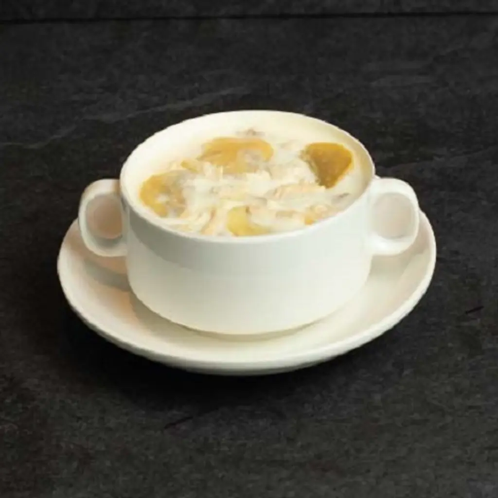 شوربة دجاج بالفطر بالكريمة