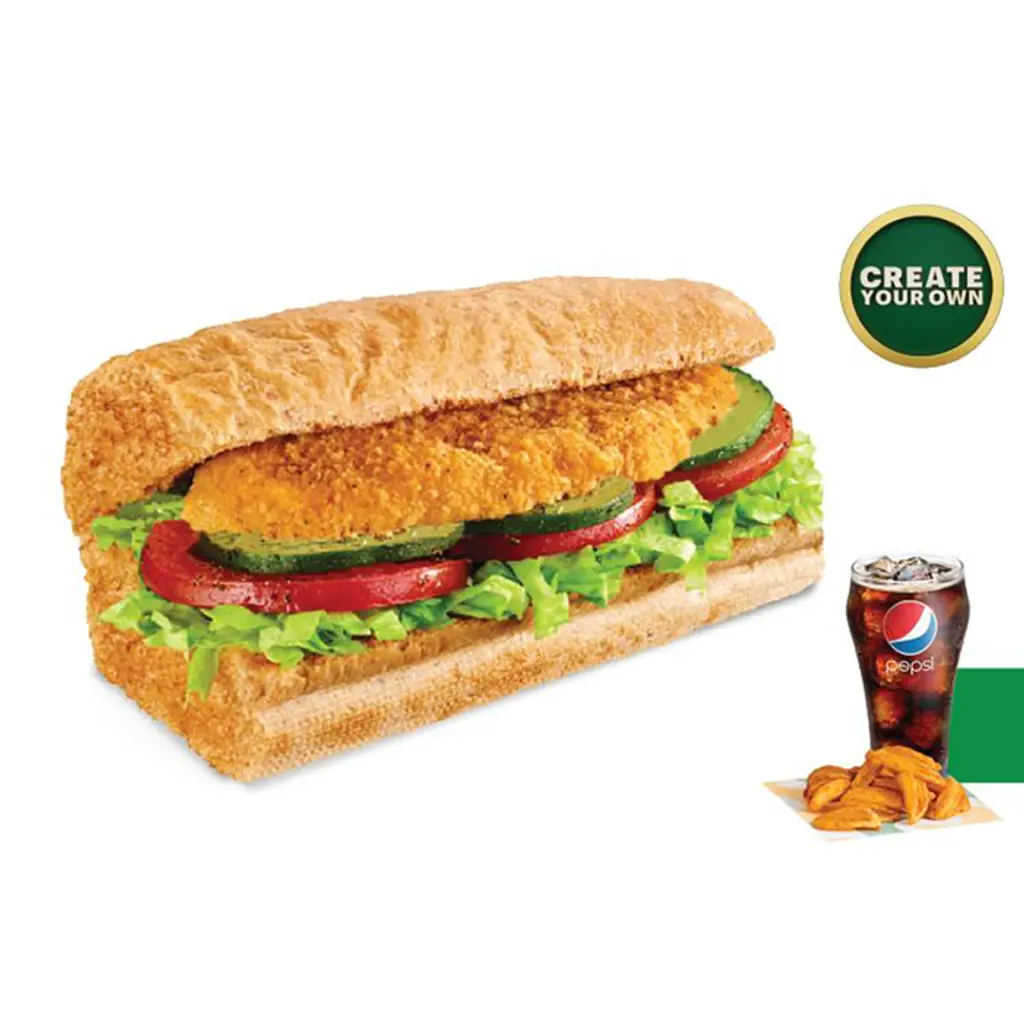 Chicken Panne Meal 6 Inch