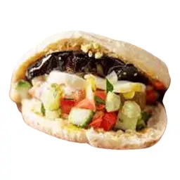 Falafel Double Eggs Hummus Sandwich