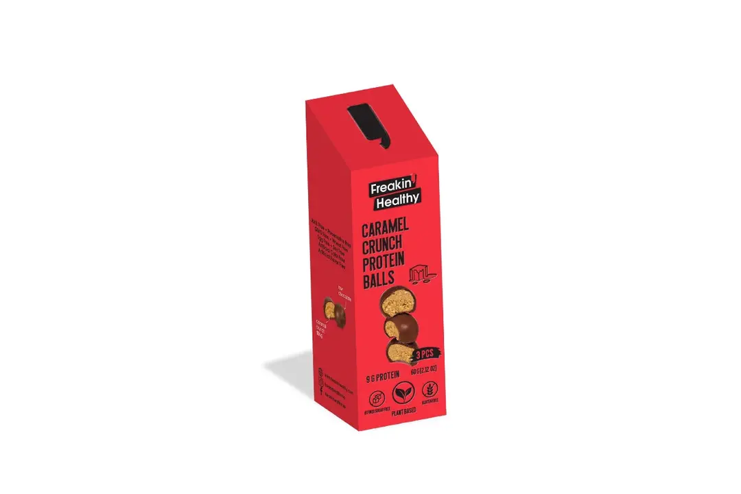 Freakin Caramel Crunch Energy Balls