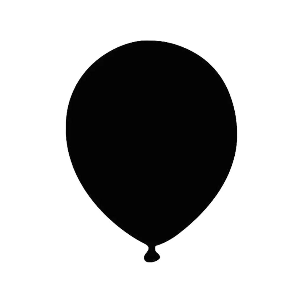 Black Helium Balloons