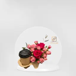 Perfect coffee with cake
