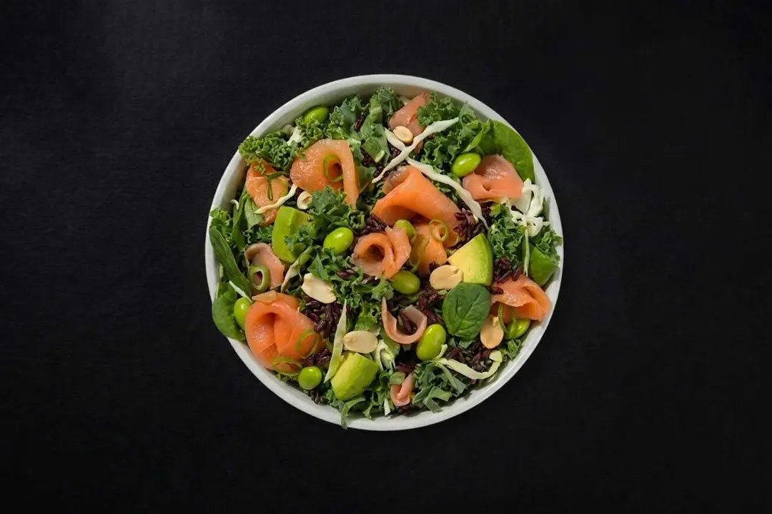 Salmon & Black Rice Bowl