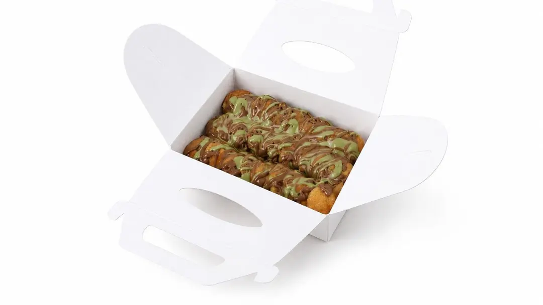 Pistachio pancake
