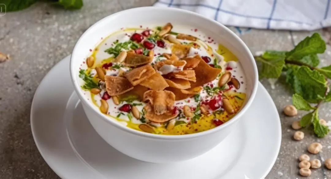 Syrian Fatteh Without Meat