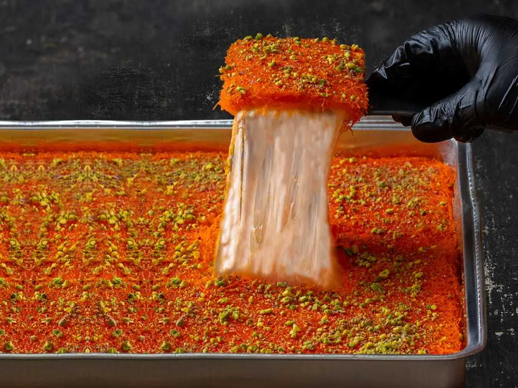 coarse Nabulsi Kunafa With Cheese 3