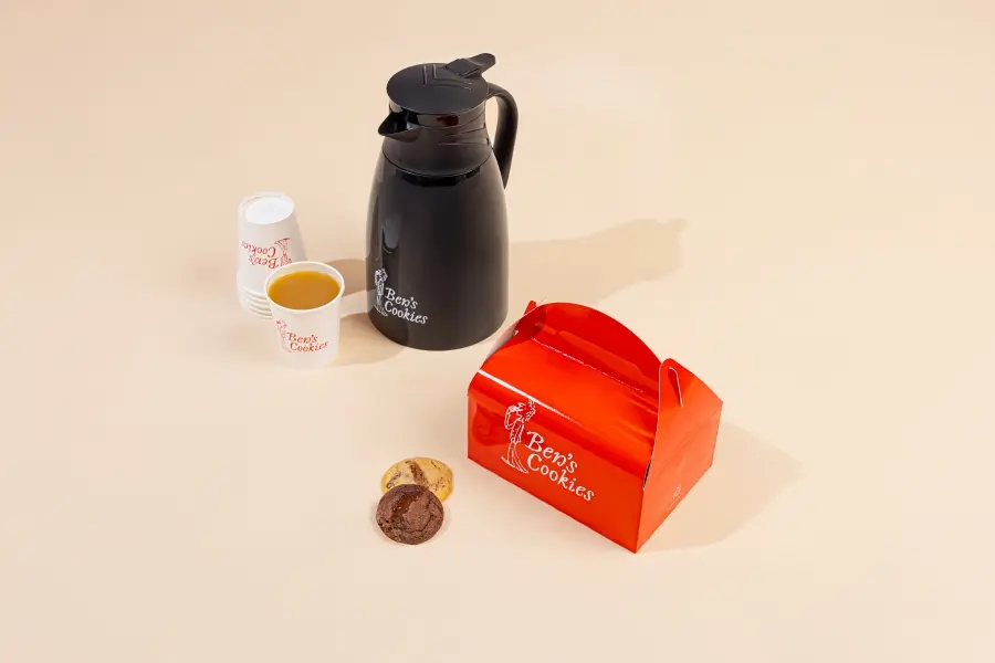 Cookie Bites Box (20 Pieces) + Arabic Coffee Thermos