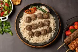 Meat Kofta Dish With Rice