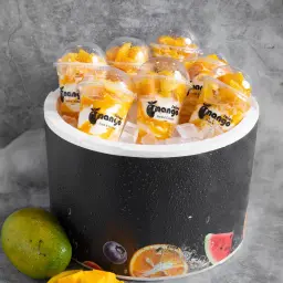 Mango Hokey Pokey Ice Cream Box