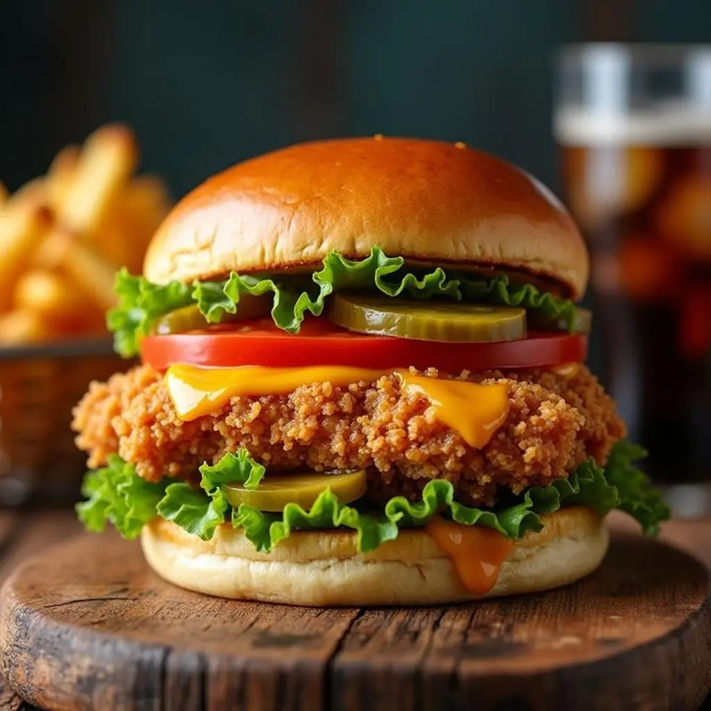Crispy Chicken Burger