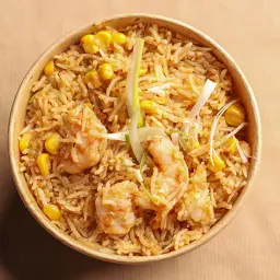 وجبة جمبري وأرز